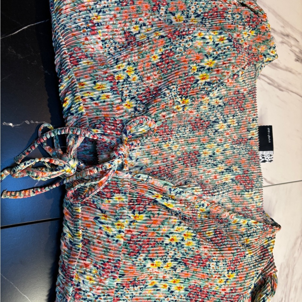 ASOS Colorful Patterned Midi Dress - Picture 15 of 16